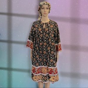 Vintage Models Coat Paisley House Dress